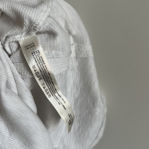 Free People intimately White Racerback tank top XS fitted / cropped - Picture 6 of 7